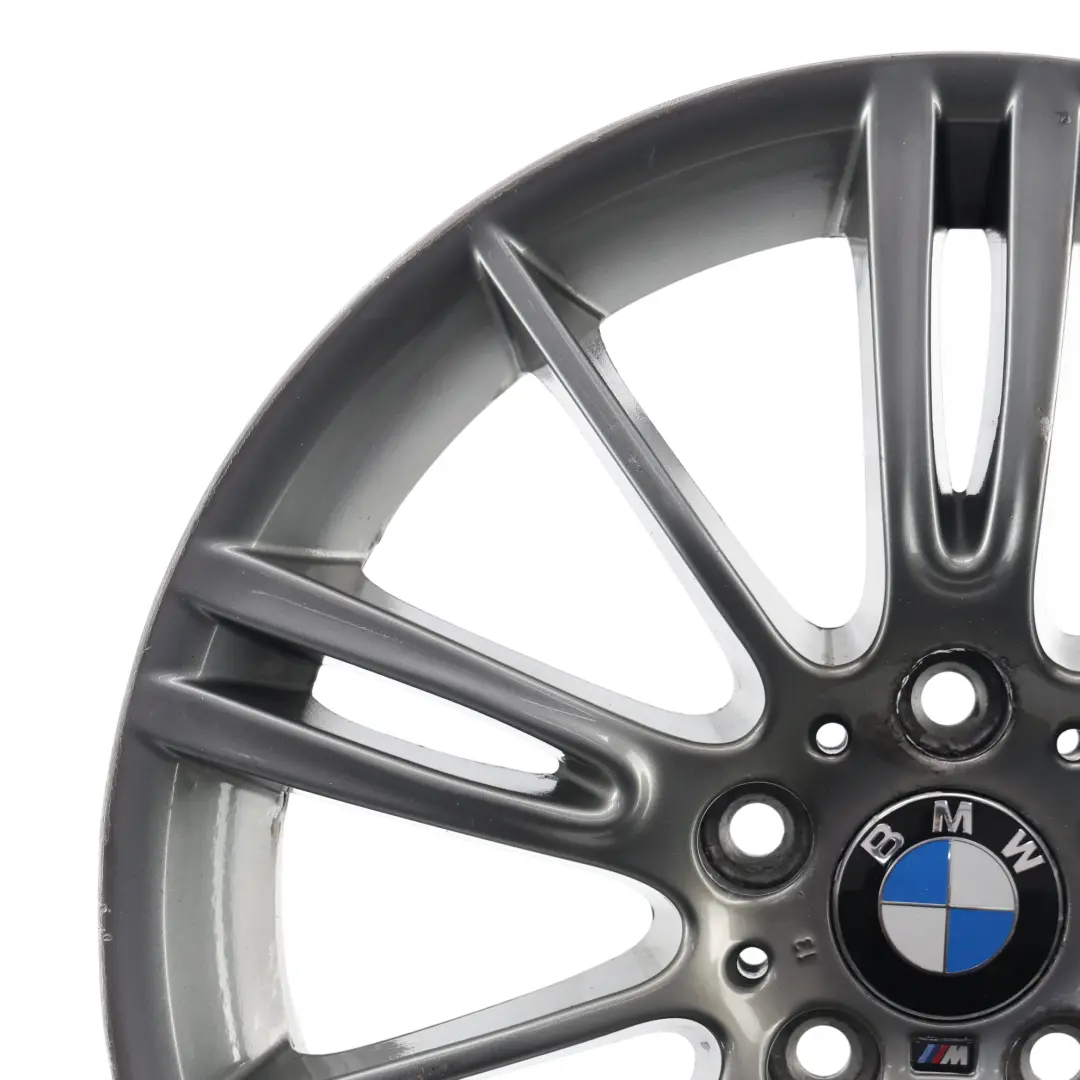 BMW E90 E91 E92 Ferricgrey Front Alloy Wheel Rim 18" ET:34 8J M Spider Spoke 193 - SKU 7843839-2 - Part number 7843839