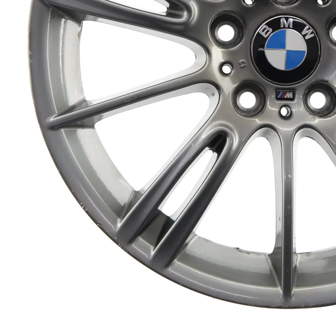 Cerchio lega anteriore Ferricgrey 18" ET:34 8J M Spider Spoke 193 per BMW E90 E91 con numero di parte 7843839 BMW E90 E91 Cerchio lega anteriore Ferricgrey 18" ET:34 8J M Spider Spoke 193 - SKU 7843839-2 - Numero di parte 7843839