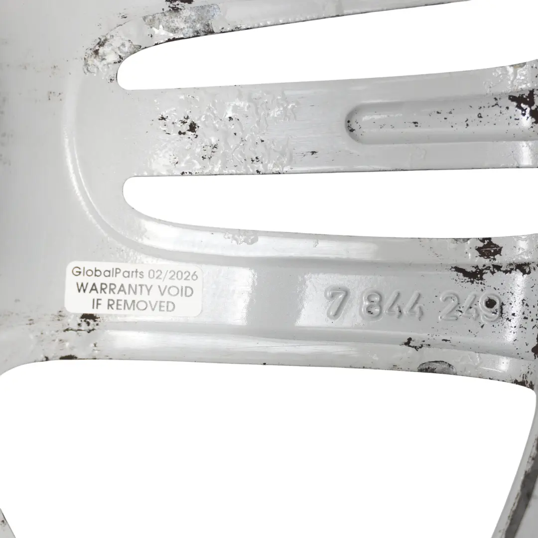 BMW X3 F25 X4 F26 Argent Jante Alliage 18" M Flèche L'étoile 8J ET:43 - SKU 7844249-1 - Numéro de pièce 7844249