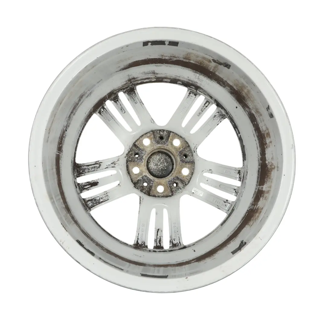 BMW X3 F25 X4 F26 Silberne Leichtmetallfelge 18" M Sternspeiche 8J ET:43 - SKU 7844249-1 - Teilenummer 7844249