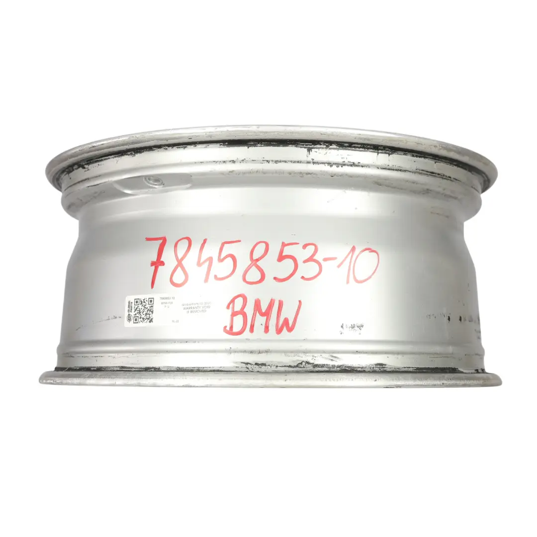 BMW F20 F21 Srebrna Felga Aluminiowa 18" 8J ET:52 M Star Spoke 386 - SKU 7845853-10 - Numer Części 7845853