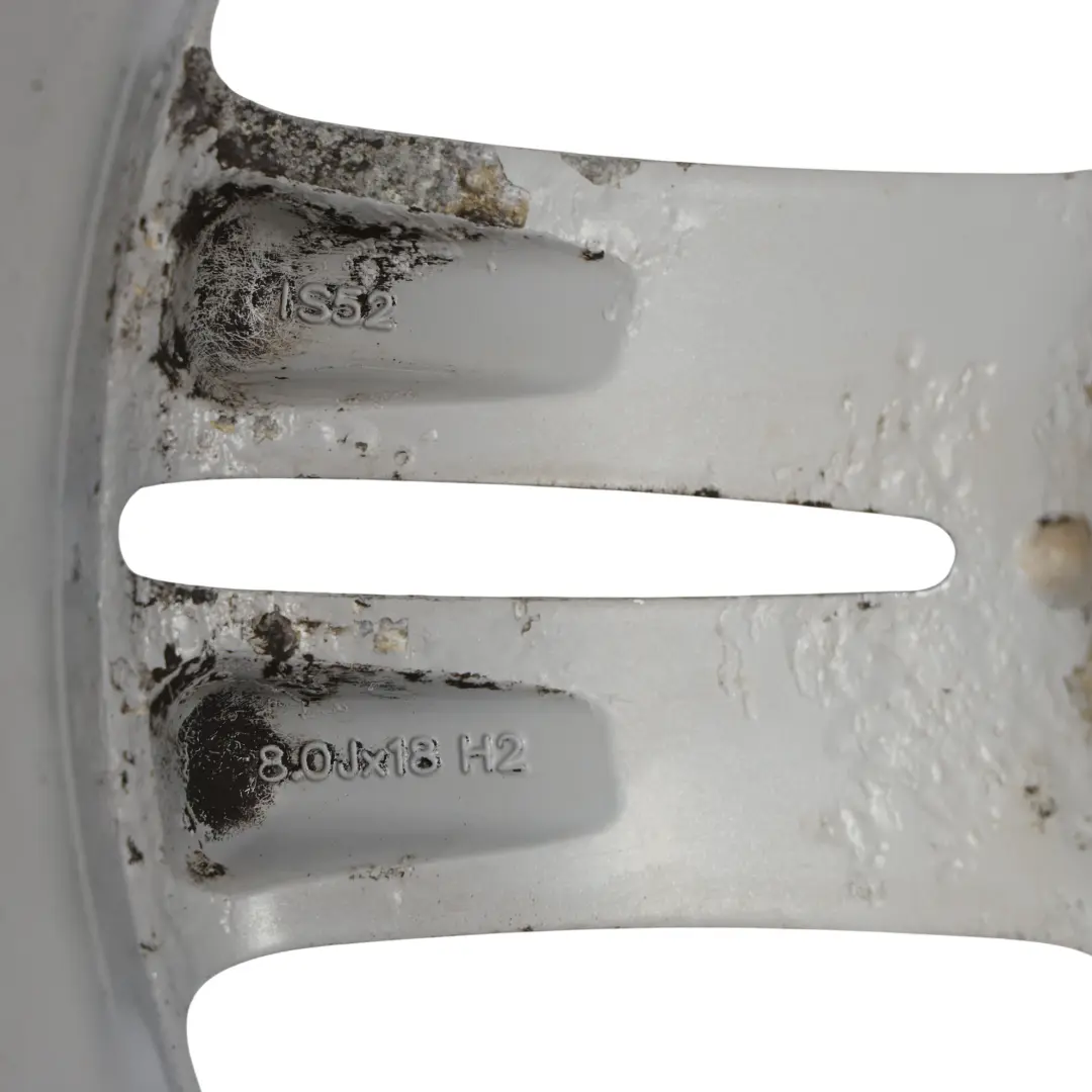 Srebrna Felga Aluminiowa 18" 8J ET:52 M Star Spoke 386 do BMW F20 F21 o numerze 7845853 BMW F20 F21 Srebrna Felga Aluminiowa 18" 8J ET:52 M Star Spoke 386 - SKU 7845853-10 - Numer Części 7845853