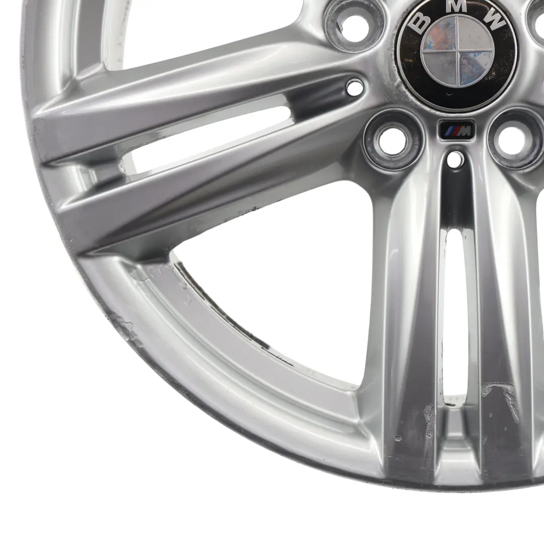 Srebrna Felga Aluminiowa 18" 8J ET:52 M Star Spoke 386 do BMW F20 F21 o numerze 7845853 BMW F20 F21 Srebrna Felga Aluminiowa 18" 8J ET:52 M Star Spoke 386 - SKU 7845853-10 - Numer Części 7845853