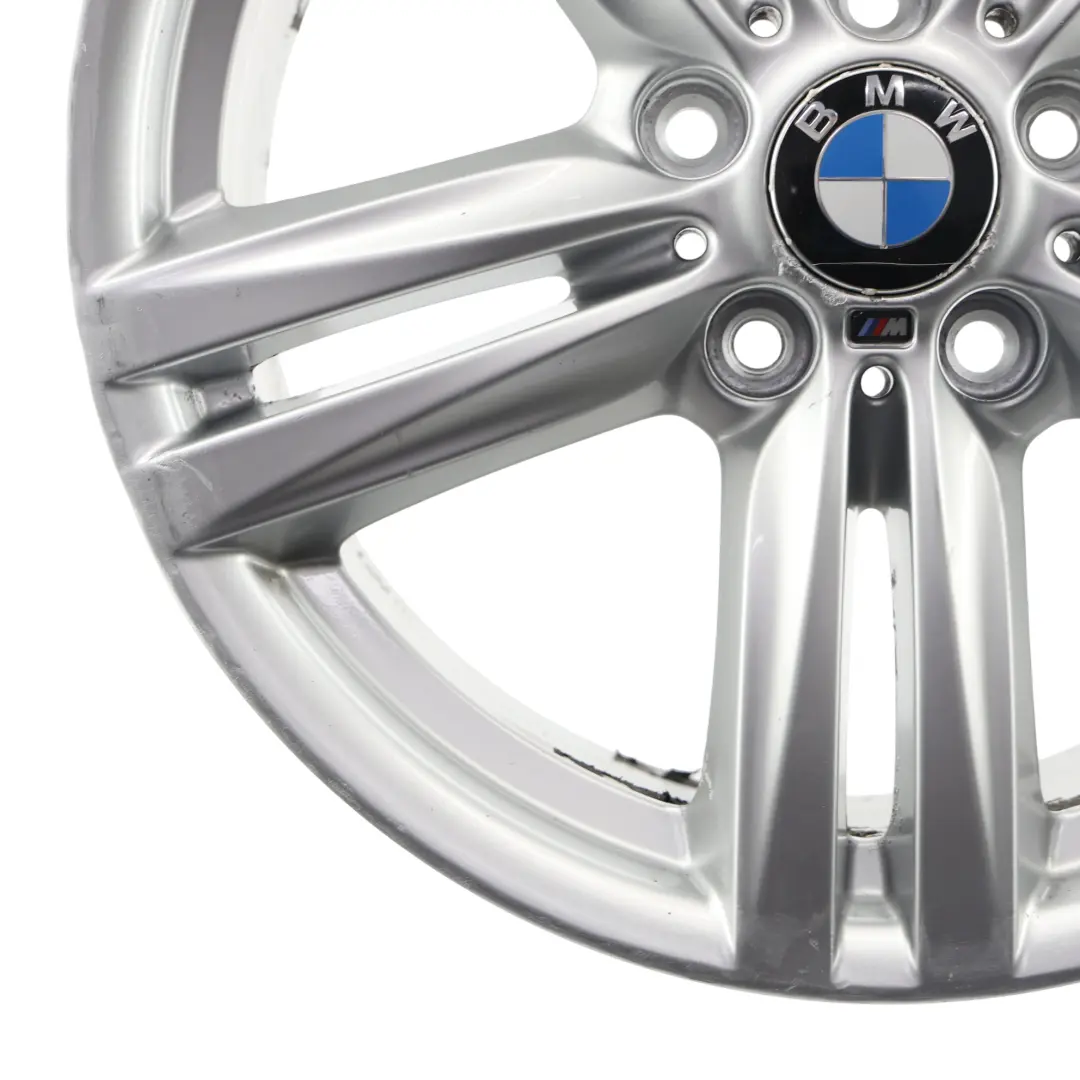 BMW F20 F21 F22 F23 Rear Wheel Rim Alloy 18" ET:52 8J M Star Spoke 386 - SKU 7845853-3 - Part number 7845853