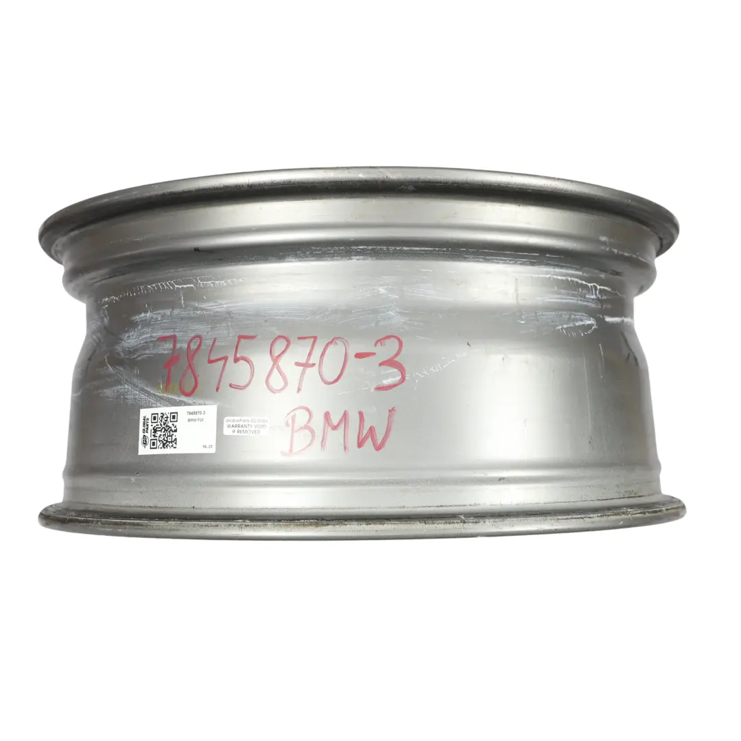 BMW F20 Jante avant en alliage gris ferrique 18" M Double rayon 436 7,5J - SKU 7845870-3 - Numéro de pièce 7845870