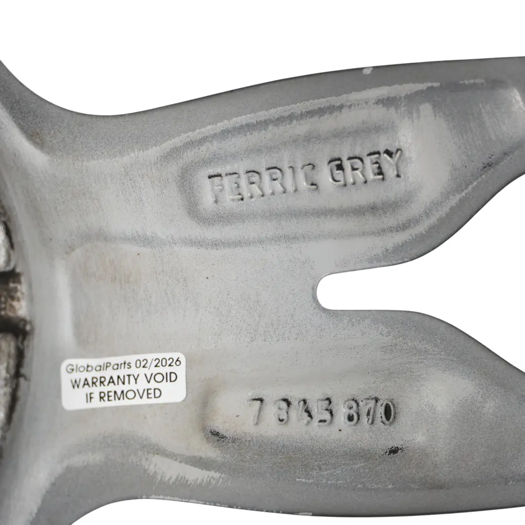 BMW F20 Vorne Leicht metall felge 18" M Doppelspeiche 436 7,5J - SKU 7845870-3 - Teilenummer 7845870