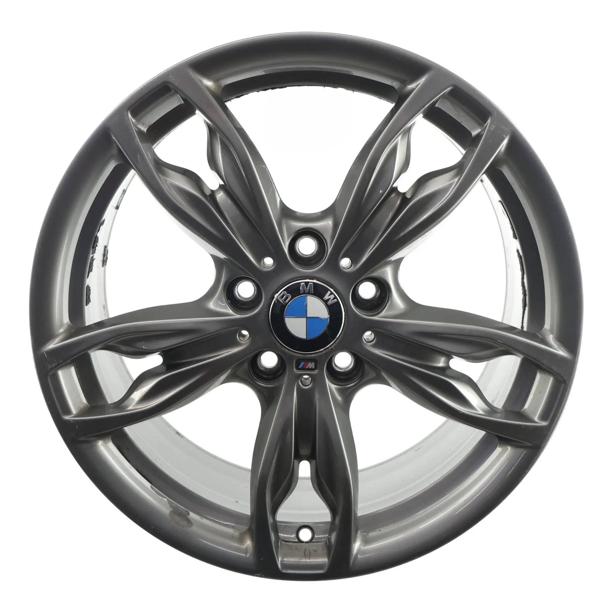 BMW F20 F21 F22 F23 Ferric Grau Felge 18" M Doppel Speiche 436 ET:52 8J