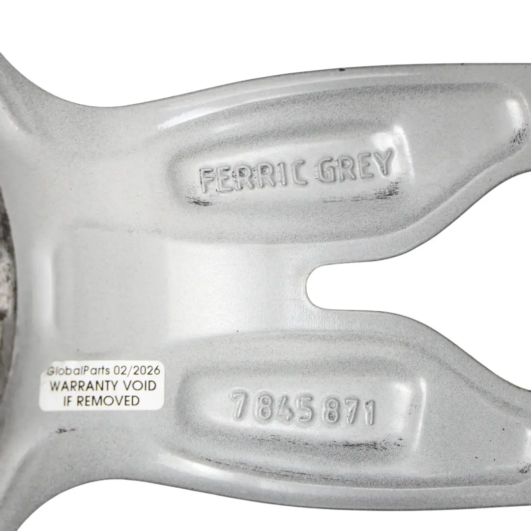 BMW F20 F21 F22 F23 Gris Férrico Llanta aleación 18" M Doble Radio 436 ET:52 8J - SKU 7845871-6 - Número de pieza 7845871