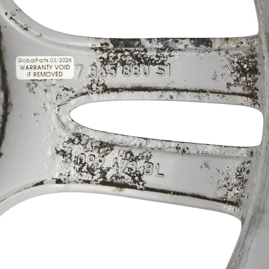 Alloy Rim 18" M Star Spoke 400 8J ET:34 to BMW F30 F31 F32 F33 Wheel with Part number 7845880 BMW F30 F31 F32 F33 Wheel Alloy Rim 18" M Star Spoke 400 8J ET:34 - SKU 7845880-1 - Part number 7845880