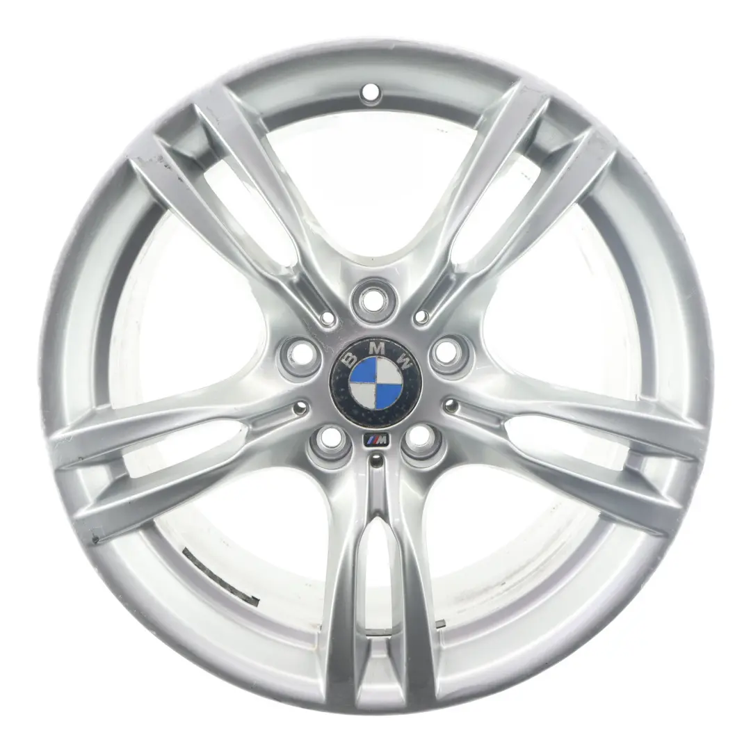 Cerchio in lega argento 18" M Star Spoke 400 8J ET:34 per BMW F30 F31 F32 F33 con numero di parte 7845880 BMW F30 F31 F32 F33 Cerchio in lega argento 18" M Star Spoke 400 8J ET:34 - SKU 7845880-8 - Numero di parte 7845880