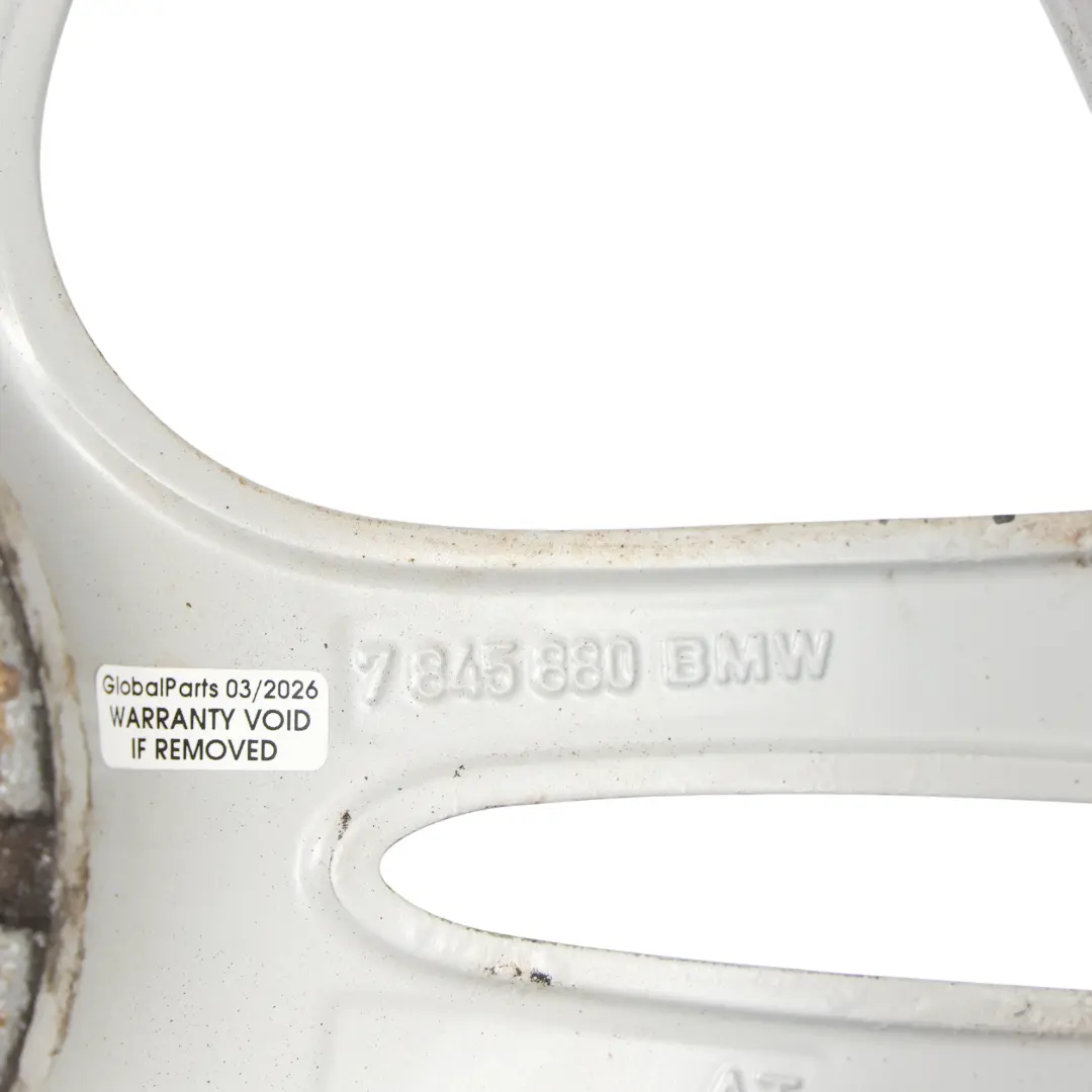 BMW F30 F31 F32 F33 llanta de aleación de plata 18 "M Star Spoke 400 8J ET:34 - SKU 7845880-8 - Número de pieza 7845880