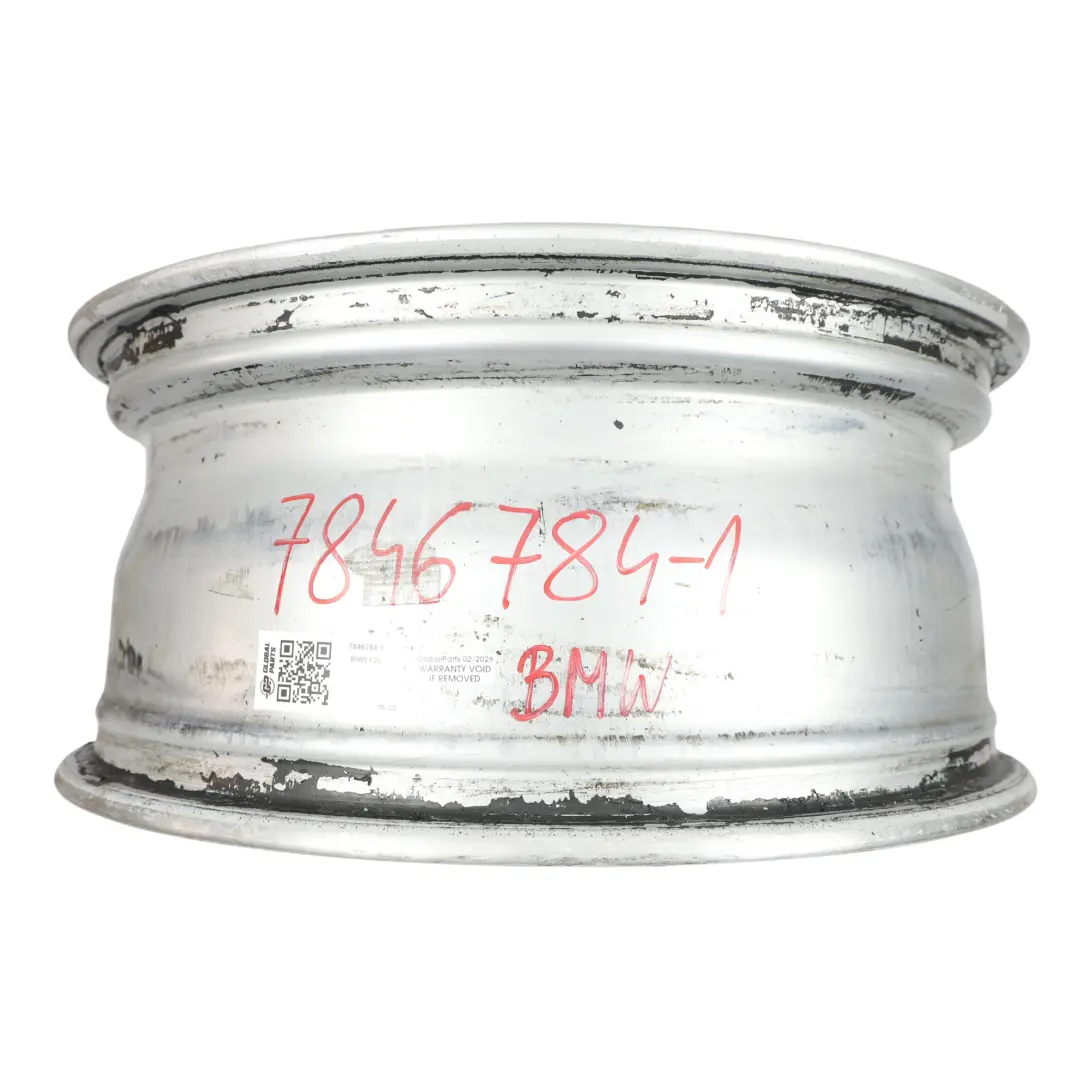 BMW F20 F21 Silberne Leichtmetall felge 18" 7,5J ET:45 M Doppelspeiche - SKU 7846784-1 - Teilenummer 7846784