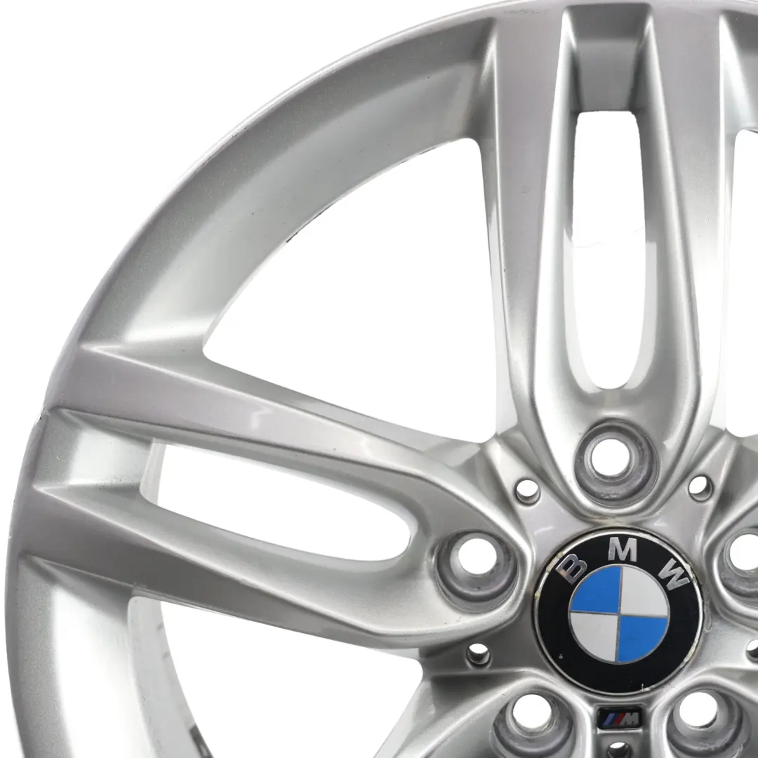 Alloy Wheel Rim 18" 7,5J ET:45 M Double Spoke 461 to BMW F20 F21 Silver with Part number 7846784 BMW F20 F21 Silver Alloy Wheel Rim 18" 7,5J ET:45 M Double Spoke 461 - SKU 7846784-1 - Part number 7846784