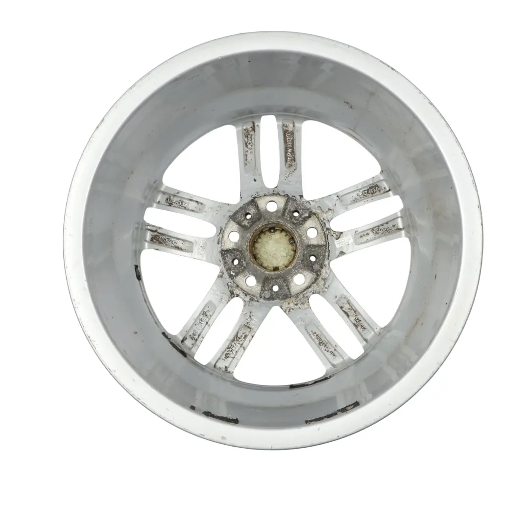 Silberne Leichtmetall felge 18" 7,5J ET:45 M Doppelspeiche für BMW F20 F21 mit Teilenummer 7846784 BMW F20 F21 Silberne Leichtmetall felge 18" 7,5J ET:45 M Doppelspeiche - SKU 7846784-2 - Teilenummer 7846784