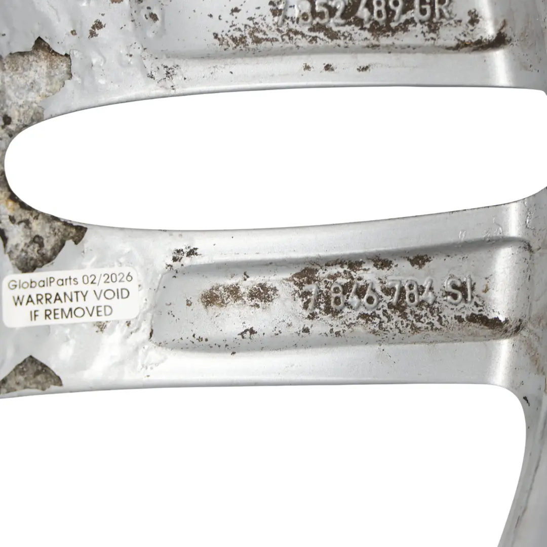 Srebrna Felga Aluminiowa 18" 7,5J ET:45 M Double 461 do BMW F20 F21 o numerze 7846784 BMW F20 F21 Srebrna Felga Aluminiowa 18" 7,5J ET:45 M Double 461 - SKU 7846784-2 - Numer Części 7846784