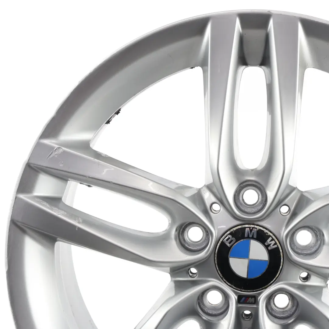 Jantes en alliage argenté 18" 7,5J ET:45 M Double Spoke 461 pour BMW F20 F21 à propos du numéro de pièce 7846784 BMW F20 F21 Jantes en alliage argenté 18" 7,5J ET:45 M Double Spoke 461 - SKU 7846784-2 - Numéro de pièce 7846784