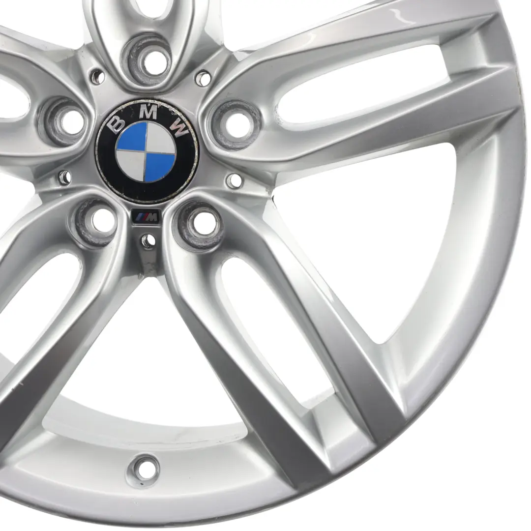 Srebrna Felga Aluminiowa 18" 7,5J ET:45 M Double 461 do BMW F20 F21 o numerze 7846784 BMW F20 F21 Srebrna Felga Aluminiowa 18" 7,5J ET:45 M Double 461 - SKU 7846784-2 - Numer Części 7846784