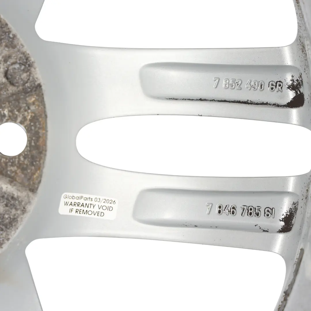 Hinten Alufelge Alu Felge 18" 8J ET:52 M Doppelspeiche 461 für BMW F20 F21 mit Teilenummer 7846785 BMW F20 F21 Hinten Alufelge Alu Felge 18" 8J ET:52 M Doppelspeiche 461 - SKU 7846785-1 - Teilenummer 7846785