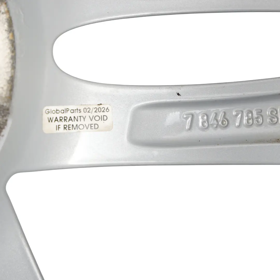 BMW F20 F21 Hinten Alufelge Alu Felge 18" ET:52 8J M Doppelspeiche 461 - SKU 7846785-2 - Teilenummer 7846785