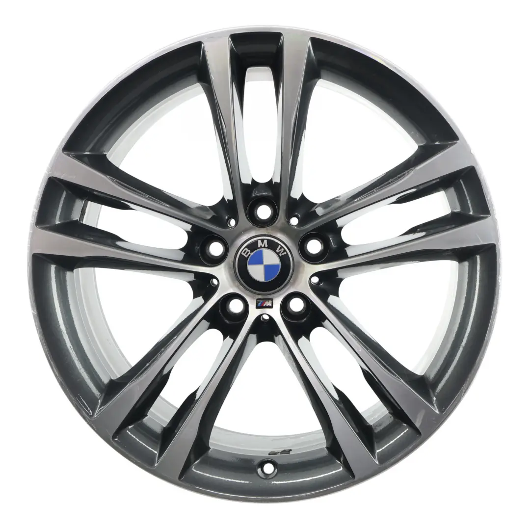 BMW F34 GT Felga Aluminiowa Przód 19" 8J ET:30 M Double Spoke 598M - SKU 7847543-1 - Numer Części 7847543