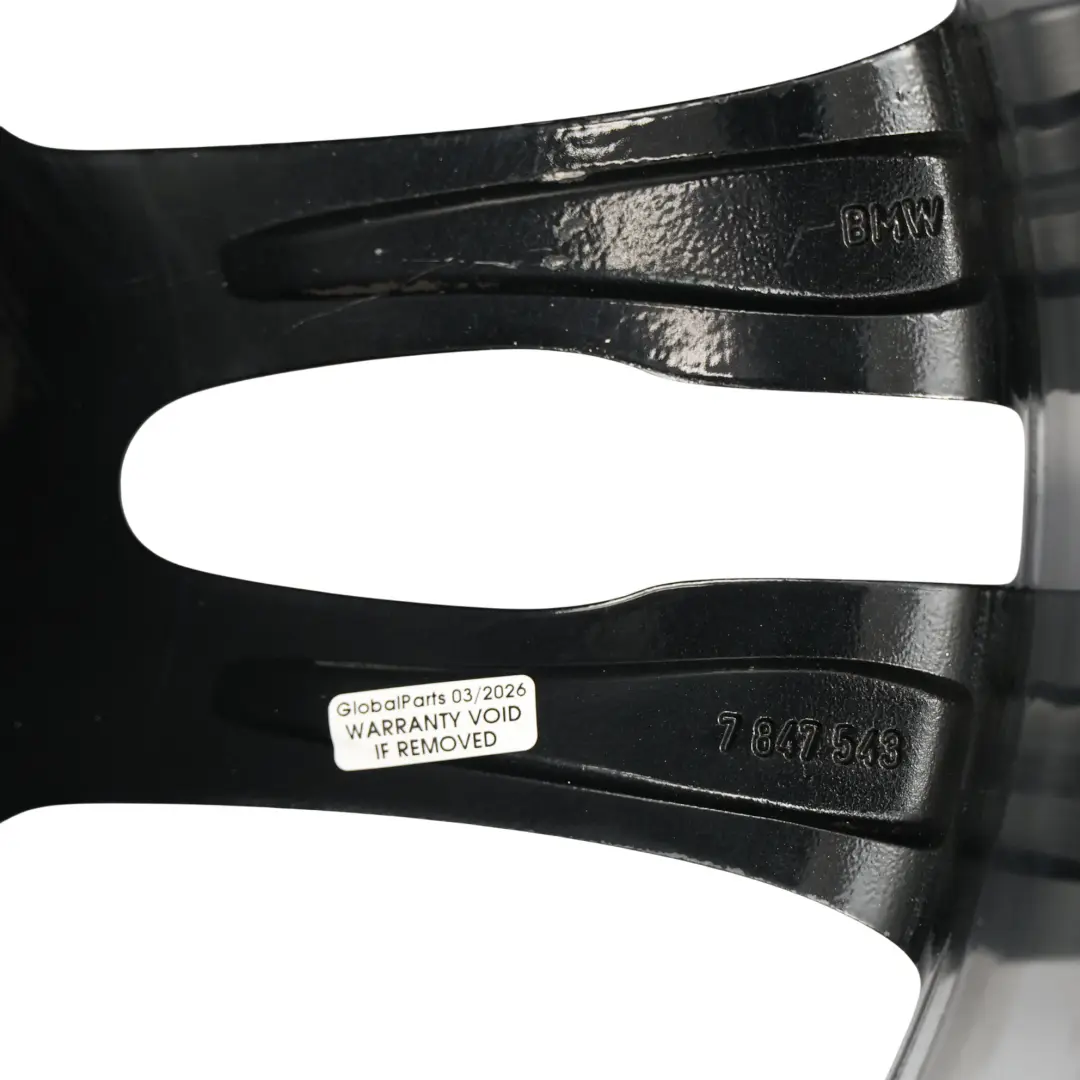 BMW F34 GT Cerchio In Lega 19" 8J ET:30 M Doppie Razze 598M - SKU 7847543-1 - Numero di parte 7847543