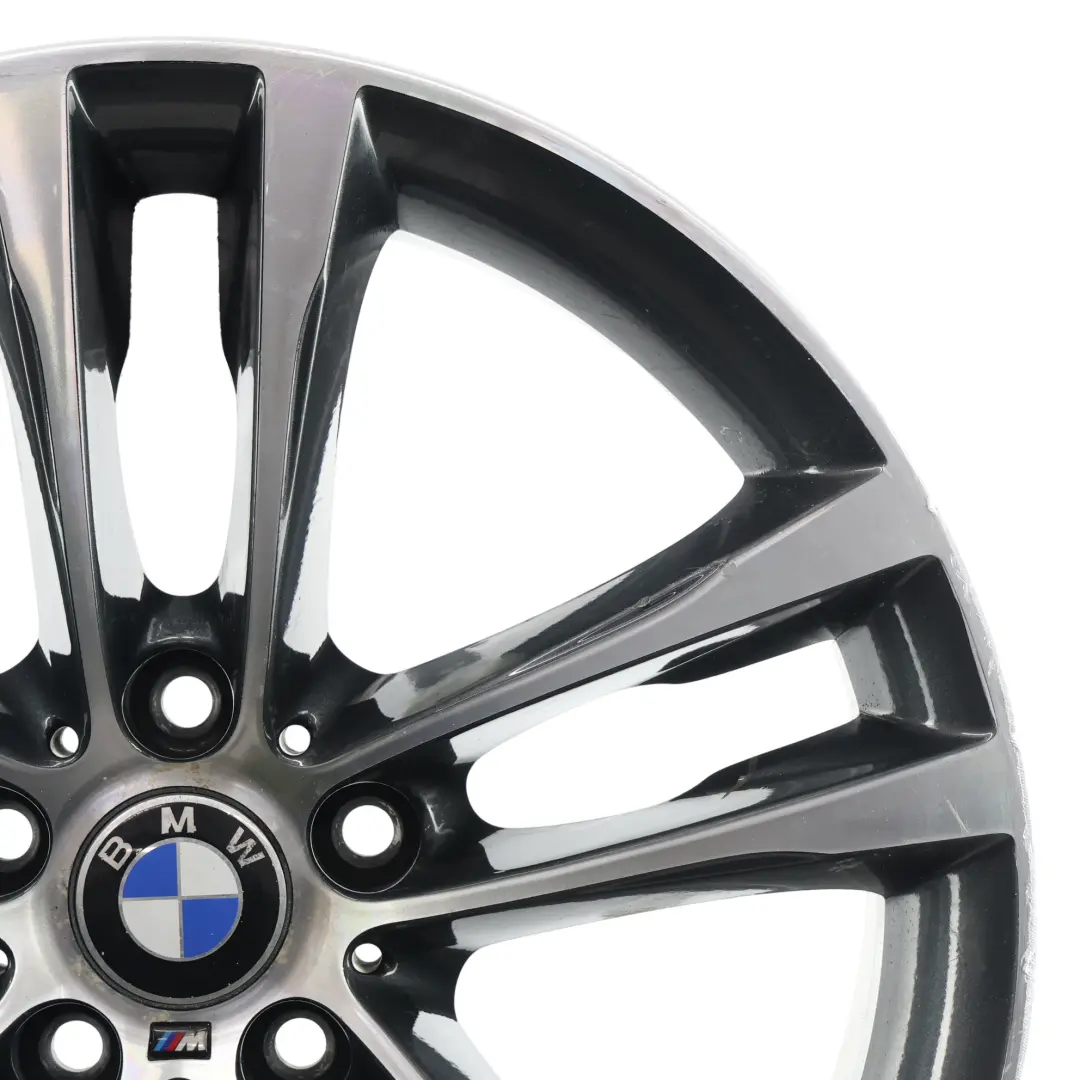 BMW F34 GT Felga Aluminiowa Przód 19" 8J ET:30 M Double Spoke 598M - SKU 7847543-1 - Numer Części 7847543