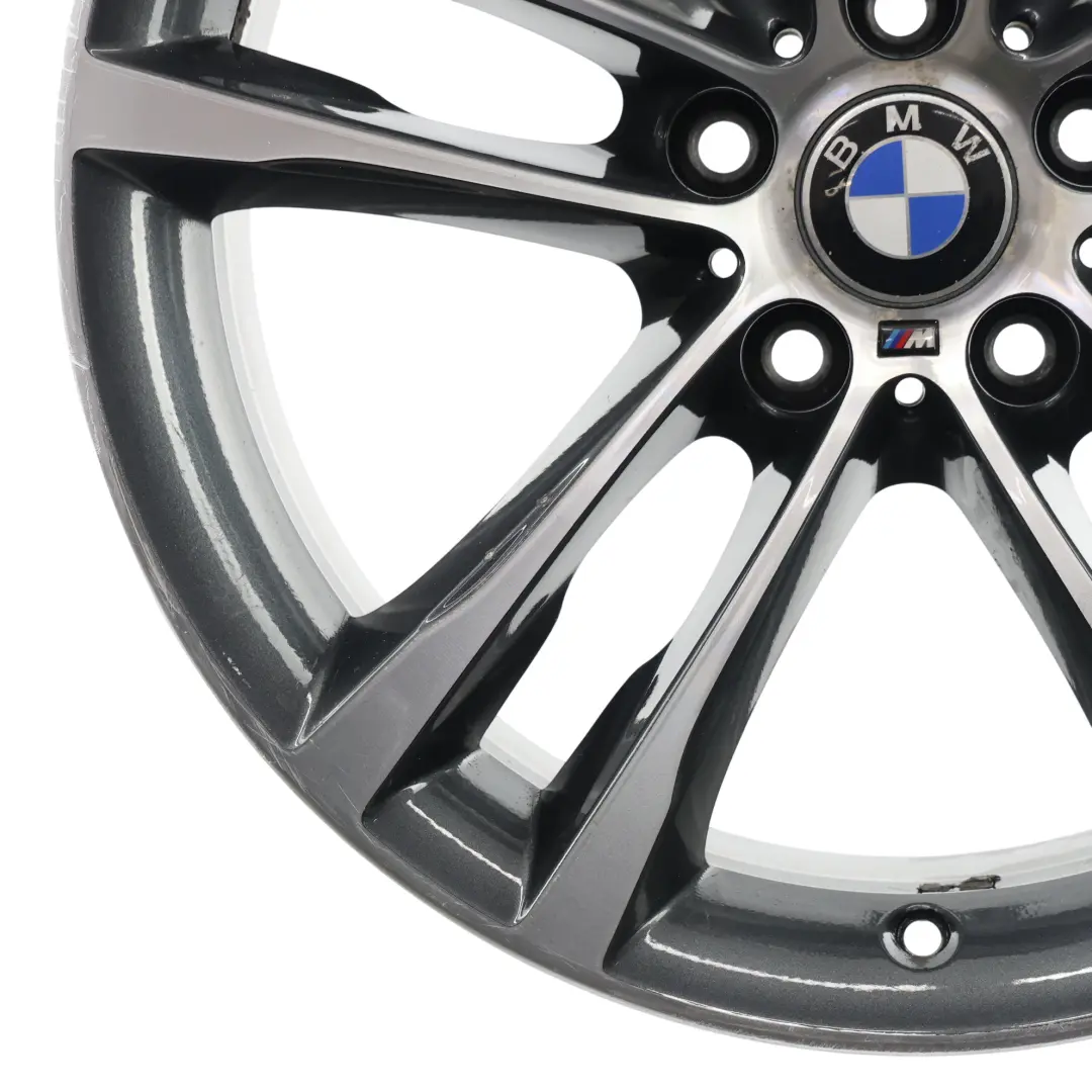 BMW F34 GT Leichtmetallfelge Alufelge 19" 8J ET:30 M Doppelspeiche 598M - SKU 7847543-1 - Teilenummer 7847543