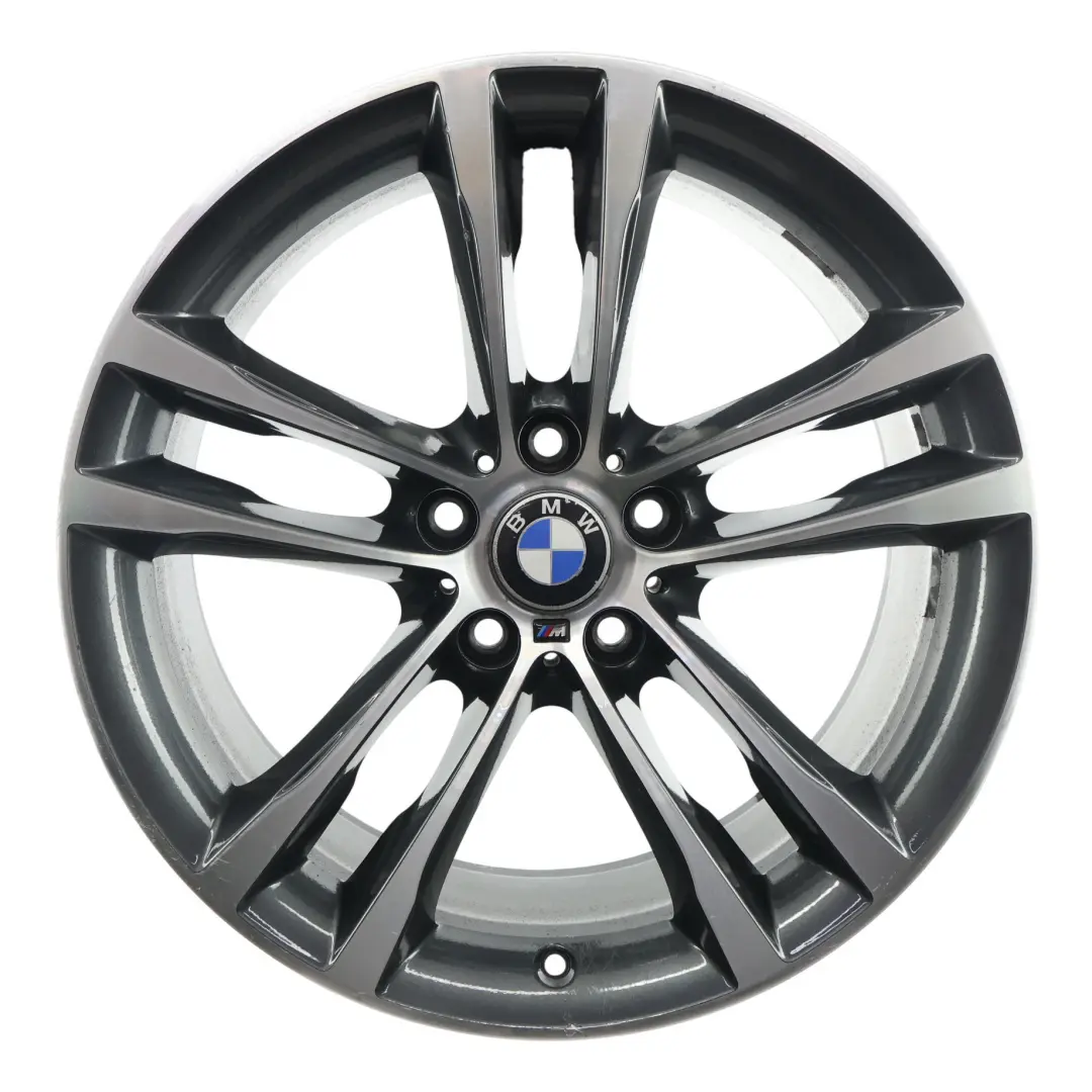Rueda Trasera Llanta Aleación 19" 9J ET:42 M Doble Radio 598M para BMW F34 GT con número de pieza 7847544 BMW F34 GT Rueda Trasera Llanta Aleación 19" 9J ET:42 M Doble Radio 598M - SKU 7847544-1 - Número de pieza 7847544