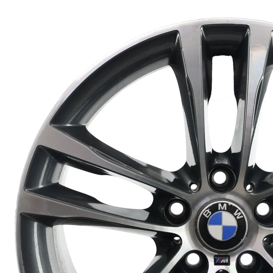BMW F34 GT Felga Aluminiowa Tylna Tylna 19" 9J ET:42 M Spoke 598M - SKU 7847544-1 - Numer Części 7847544