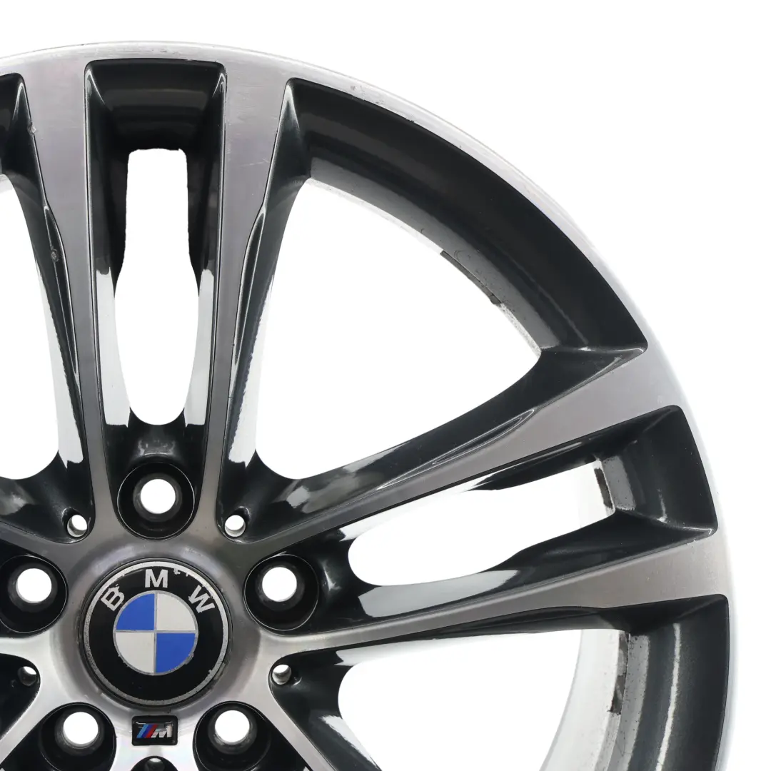 BMW F34 GT Rear Wheel Alloy Rim 19" 9J ET:42 M Double Spoke 598M - SKU 7847544-1 - Part number 7847544