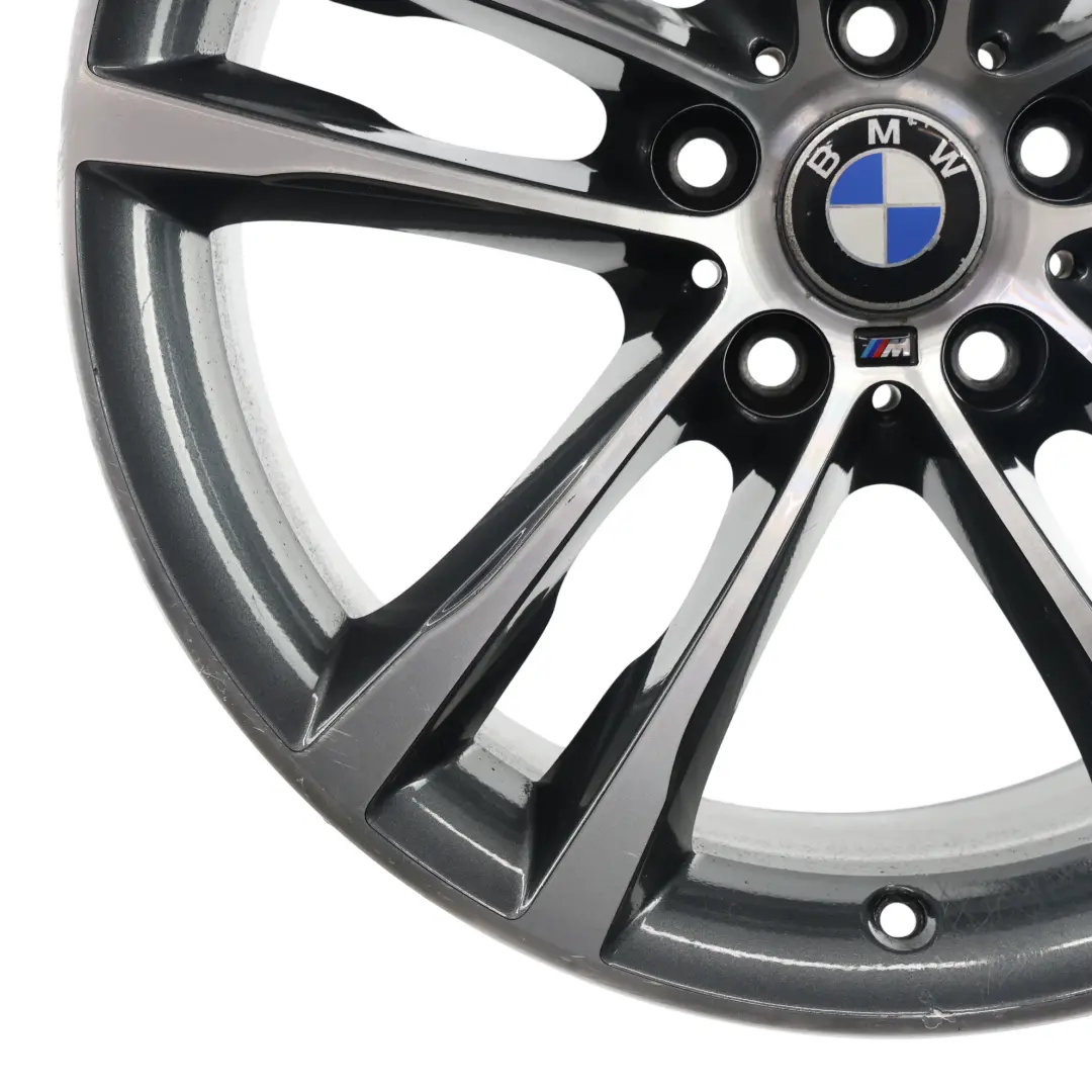 BMW F34 GT Felga Aluminiowa Tylna Tylna 19" 9J ET:42 M Spoke 598M - SKU 7847544-1 - Numer Części 7847544