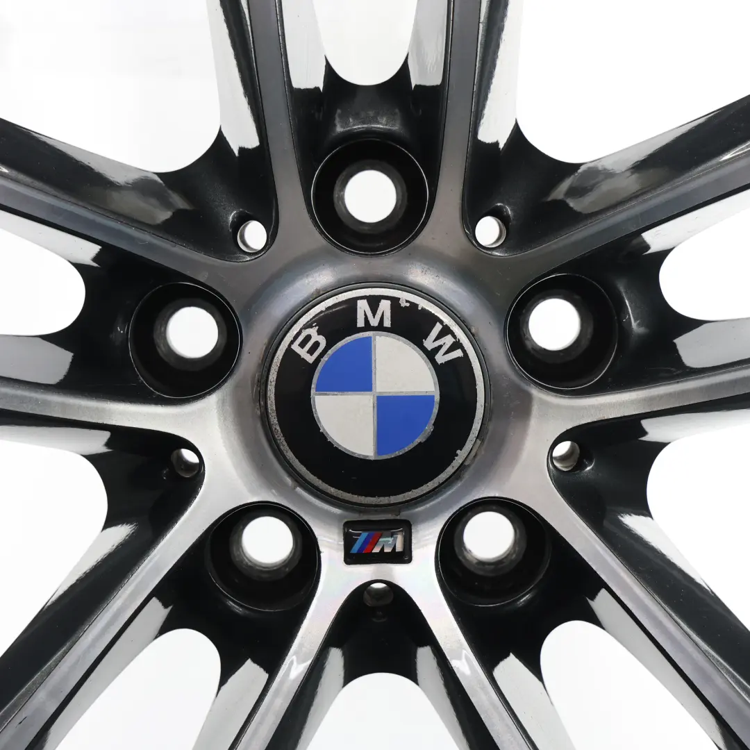 BMW F34 GT Hinterrad Alufelge 19" 9J ET:42 M Doppelspeiche 598M - SKU 7847544-1 - Teilenummer 7847544
