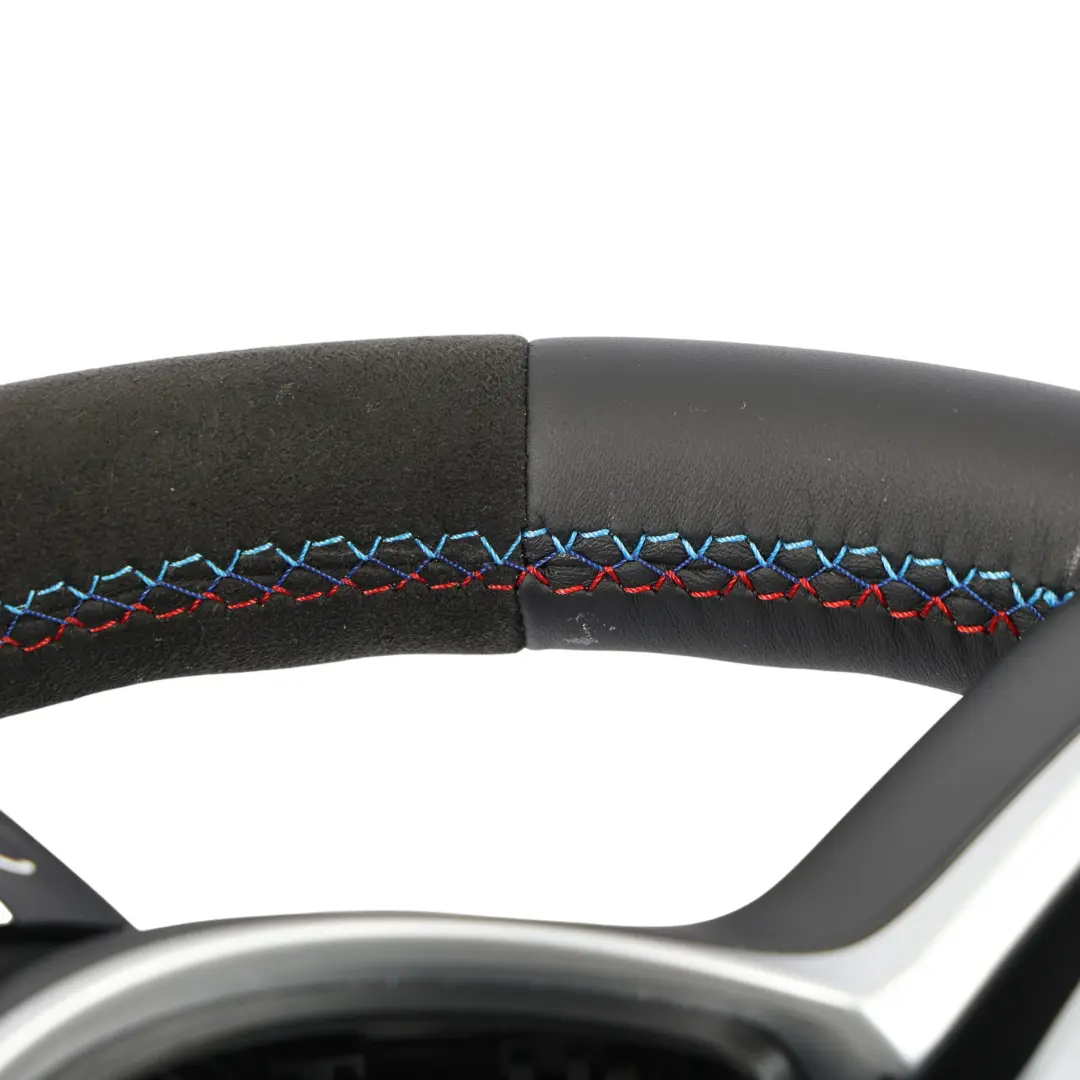 BMW F80 M3 F82 M4 F87 M2 NEW Black Leather / Alcantara M Sport Steering Wheel - SKU 7847606-3 - Part number 7847606
