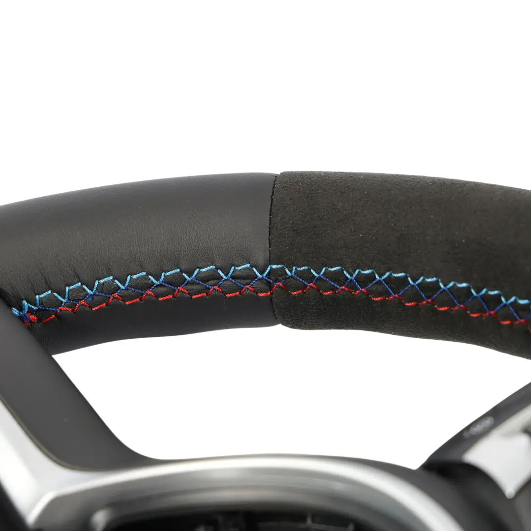 BMW F80 M3 F82 M4 F87 M2 NOUVEAU Volant M Sport en Cuir Noir / Alcantara - SKU 7847606-3 - Numéro de pièce 7847606