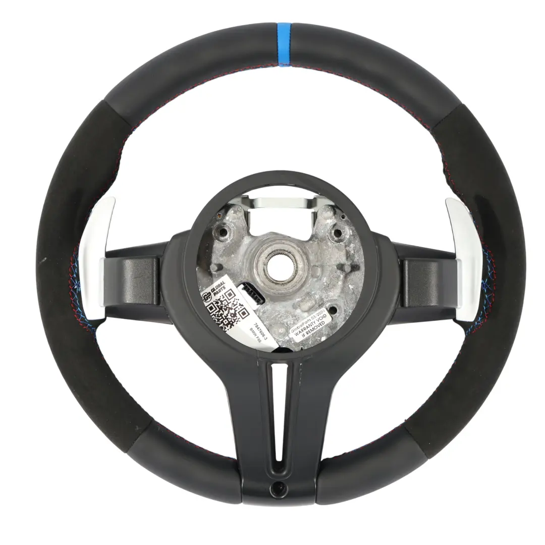 NUEVO Negro Cuero / Alcantara M Sport Volante para BMW F80 M3 F82 M4 F87 M2 con número de pieza 7847606 BMW F80 M3 F82 M4 F87 M2 NUEVO Negro Cuero / Alcantara M Sport Volante - SKU 7847606-3 - Número de pieza 7847606