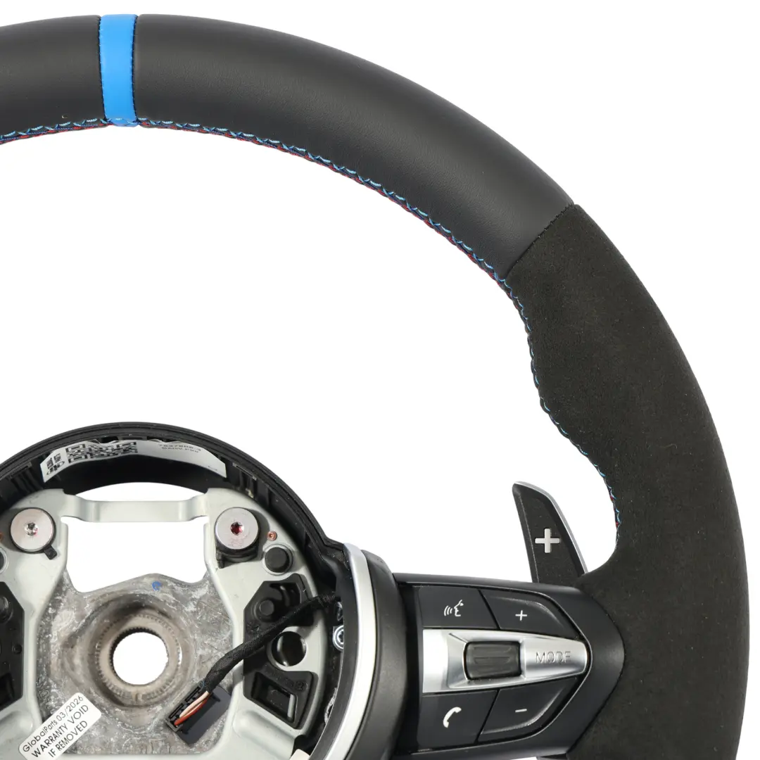 NOUVEAU Volant M Sport en Cuir Noir / Alcantara pour BMW F80 M3 F82 M4 F87 M2 à propos du numéro de pièce 7847606 BMW F80 M3 F82 M4 F87 M2 NOUVEAU Volant M Sport en Cuir Noir / Alcantara - SKU 7847606-3 - Numéro de pièce 7847606