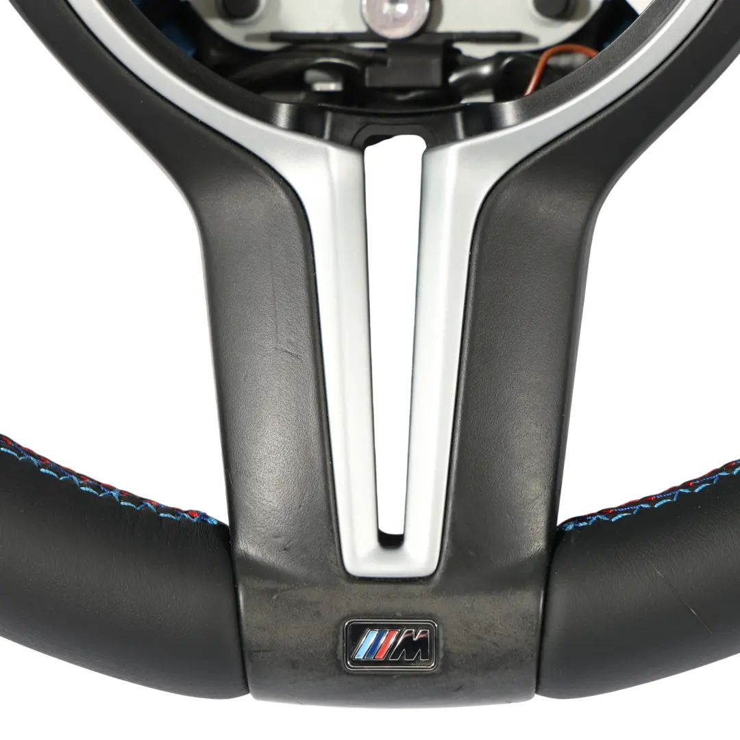Leather / Alcantara M Sport Steering Wheel to BMW F80 M3 F82 M4 F87 M2 NEW Black with Part number 7847606 BMW F80 M3 F82 M4 F87 M2 NEW Black Leather / Alcantara M Sport Steering Wheel - SKU 7847606-3 - Part number 7847606