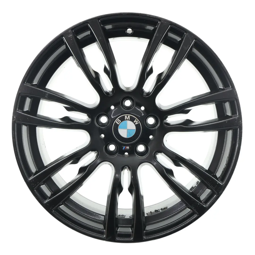 Alloy Rim 19" ET:36 8J M Star Spoke 403 to BMW F30 F31 F32 F33 Black Wheel with Part number 7850020 BMW F30 F31 F32 F33 Black Wheel Alloy Rim 19" ET:36 8J M Star Spoke 403 - SKU 7850020-1 - Part number 7850020