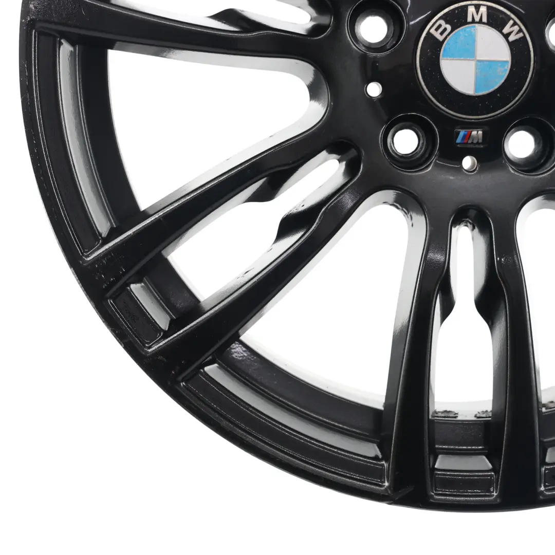 BMW F30 F31 F32 F33 Jantes Alu Noir 19" M Rayons en etoile 403 Et :3 6 8J - SKU 7850020-1 - Numéro de pièce 7850020