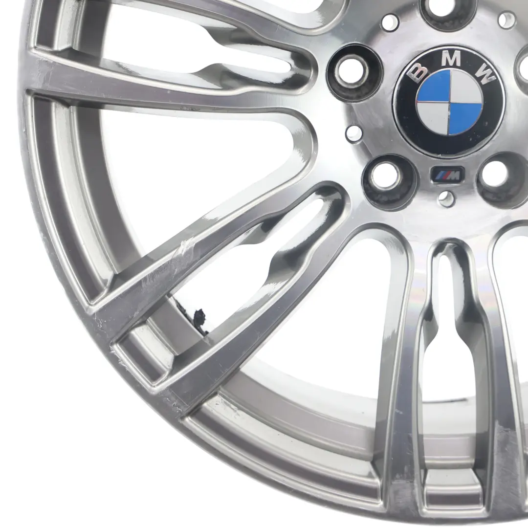 Llanta aleación gris 19" M Star Spoke 403 ET:36 8J para BMW F30 F31 F32 F33 con número de pieza 7850020 BMW F30 F31 F32 F33 Llanta aleación gris 19" M Star Spoke 403 ET:36 8J - SKU 7850020-2 - Número de pieza 7850020