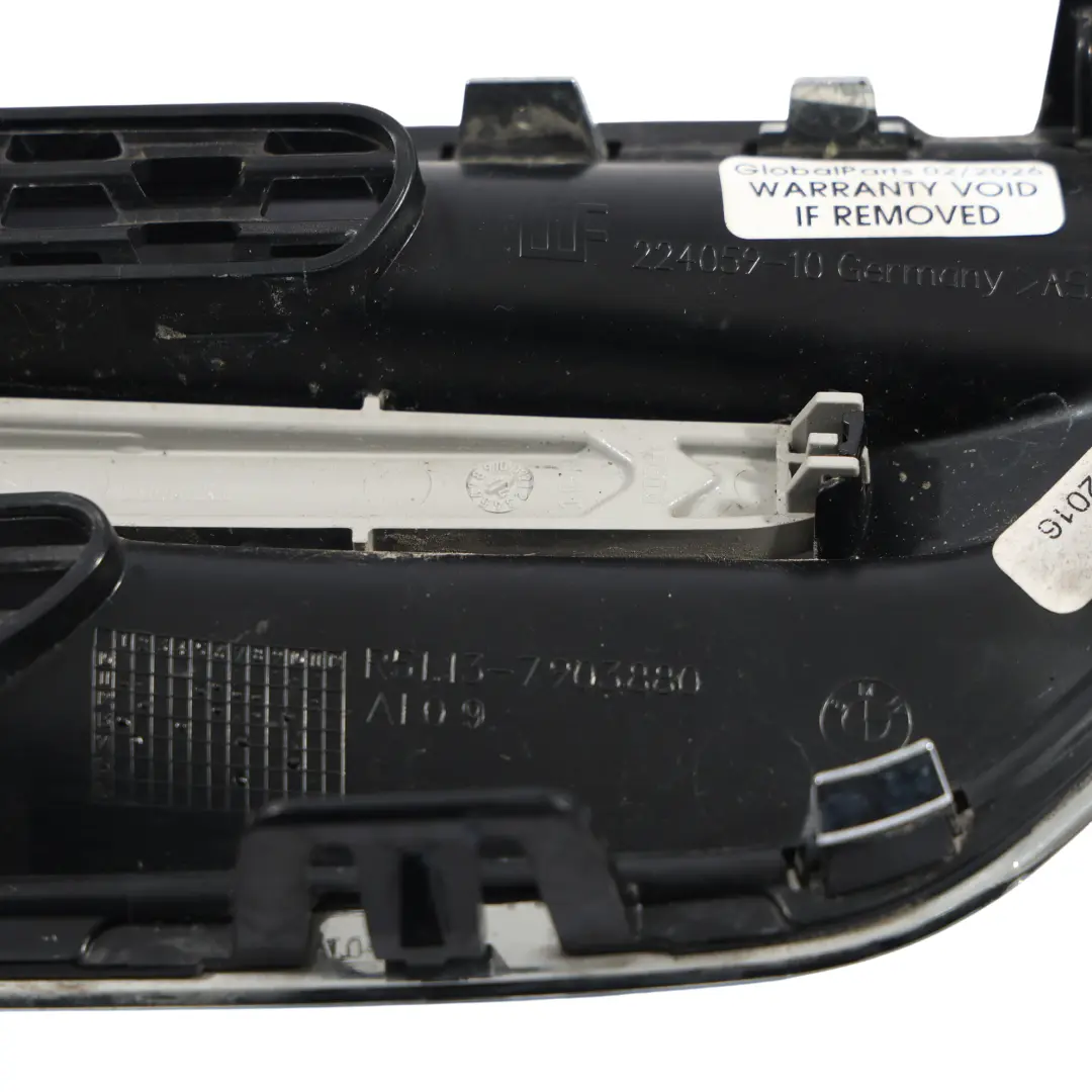 Laterale Parafango Indicatore Boccheta Anteriore Destra Chrom per BMW F10 M5 con numero di parte 7903880 BMW F10 M5 Laterale Parafango Indicatore Boccheta Anteriore Destra Chrom - SKU 7903880-2 - Numero di parte 7903880