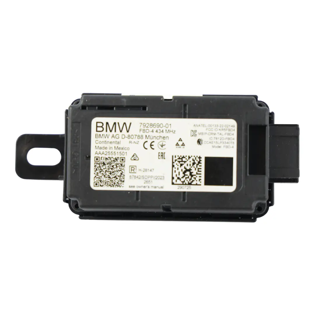 F74 Gran Coupé Radio Audio Remote Control Receiver to BMW with Part number 7928690 BMW F74 Gran Coupé Radio Audio Remote Control Receiver - SKU 7928690 - Part number 7928690