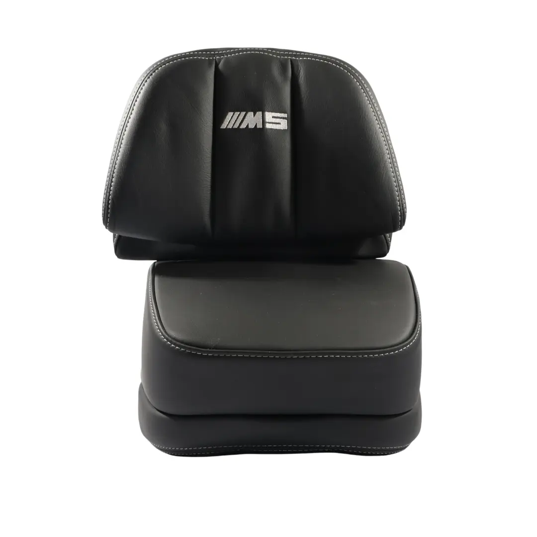 BMW F10 M5 Headrest Rear Seat Bench Individual Leather Merino Black Set 2X - SKU 7985504 - Part number 7985504