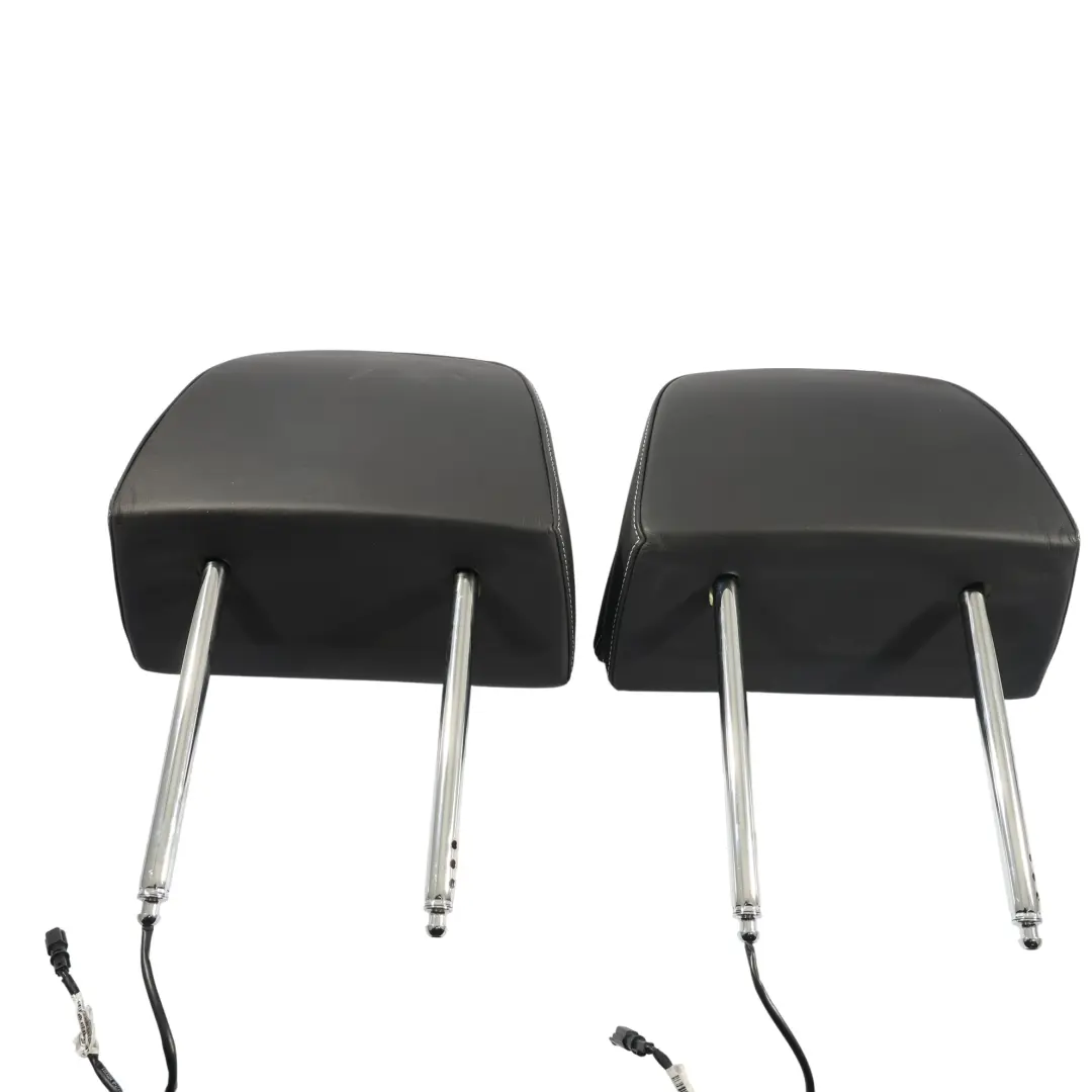 Poggiatesta Sedile Posteriore Panchina Pelle Merino Nero Set 2X per BMW F10 M5 con numero di parte 7985504 BMW F10 M5 Poggiatesta Sedile Posteriore Panchina Pelle Merino Nero Set 2X - SKU 7985504 - Numero di parte 7985504