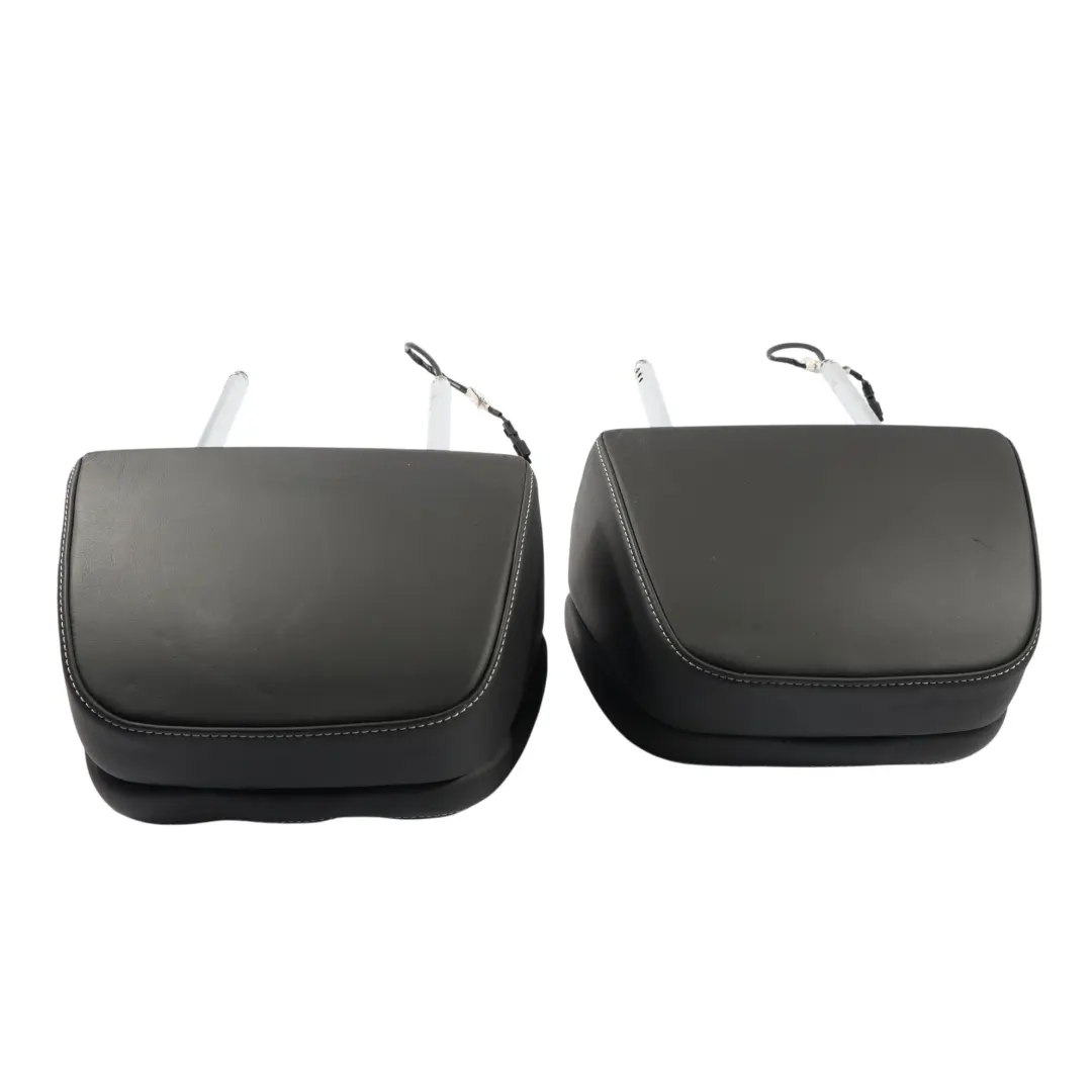Reposacabezas Asiento Trasero Banco Individual Cuero Merino Negro Set para BMW F10 M5 con número de pieza 7985504 BMW F10 M5 Reposacabezas Asiento Trasero Banco Individual Cuero Merino Negro Set - SKU 7985504 - Número de pieza 7985504