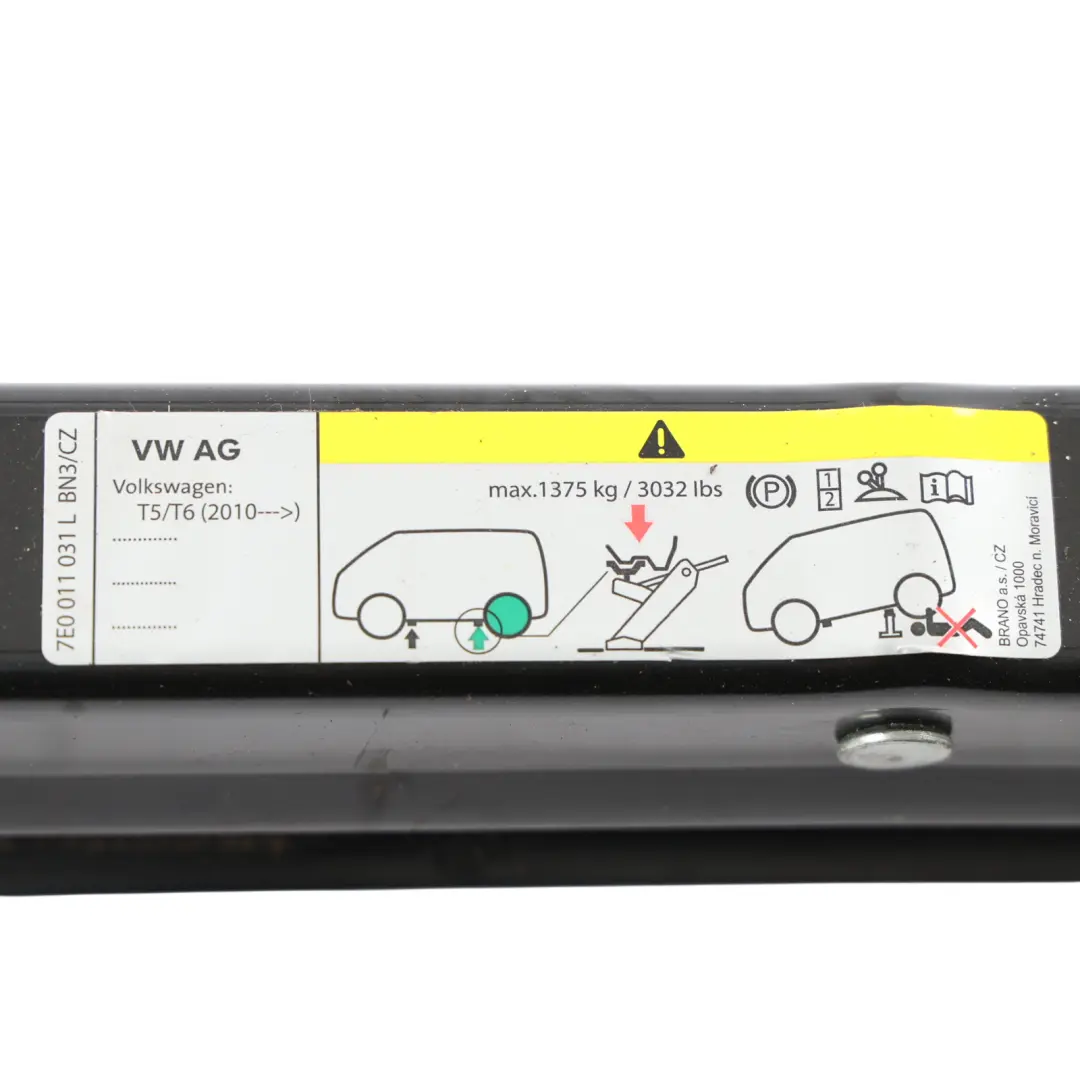 Volkswagen Transporter T6 Car Jack Lifter Lifting - SKU 7E0011031L - Part number 7E0011031L