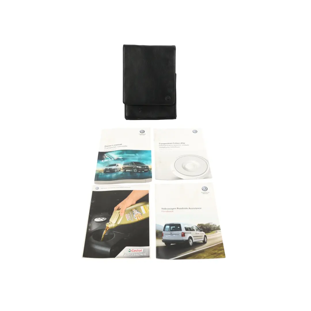 Owner's Handbook Manual Book Pouch Case Wallet Set to Volkswagen VW Transporter T6 with Part number 7E0012720BC Volkswagen VW Transporter T6 Owner's Handbook Manual Book Pouch Case Wallet Set - SKU 7E0012720BC - Part number 7E0012720BC