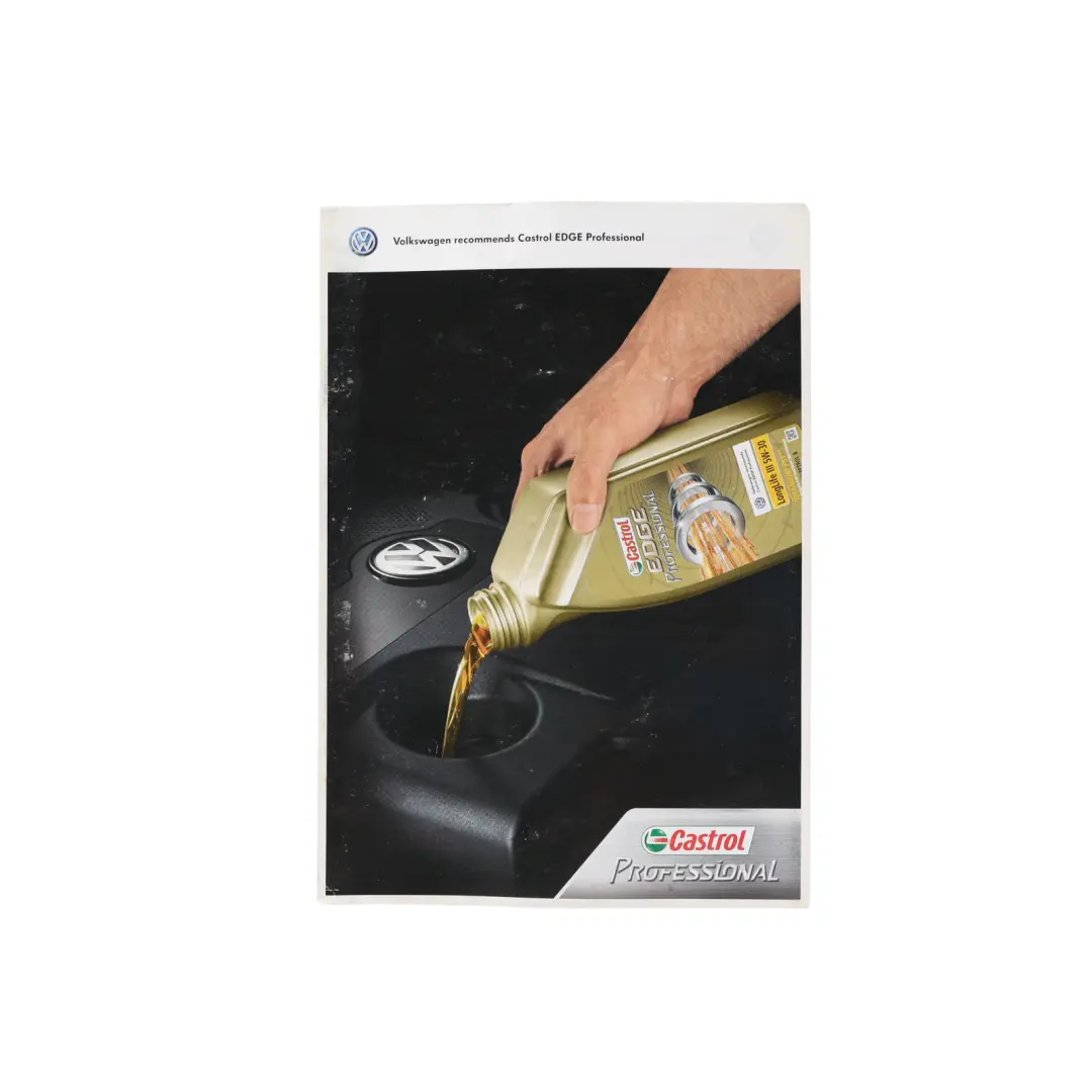 Volkswagen VW Transporter T6 Owner's Handbook Manual Book Pouch Case Wallet Set - SKU 7E0012720BC - Part number 7E0012720BC