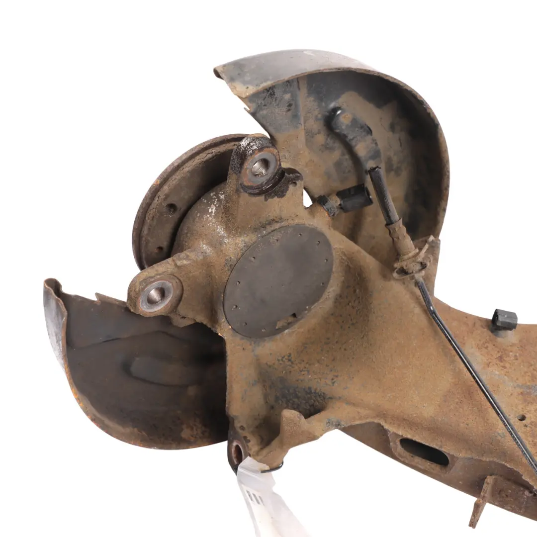 Carrier Hub Knuckle Rear Axle Left N/S to VW Transporter T6 Wheel with Part number 7E0501418A VW Transporter T6 Wheel Carrier Hub Knuckle Rear Axle Left N/S - SKU 7E0501418A - Part number 7E0501418A