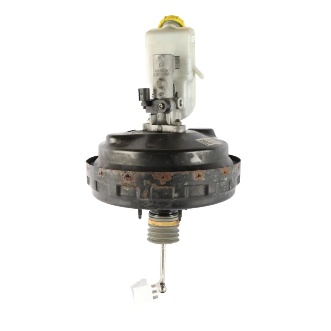 Brake Servo Booster Master Cylinder Unit 2.0 TDI to VW Transporter T5 with Part number 7E0612101B VW Transporter T5 Brake Servo Booster Master Cylinder Unit 2.0 TDI - SKU 7E0612101B - Part number 7E0612101B